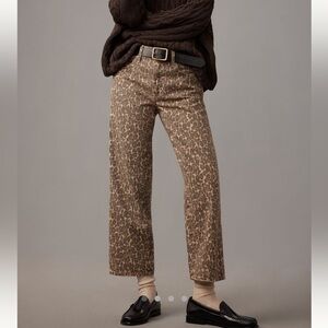 AMO Billie Denim Leopard Jeans